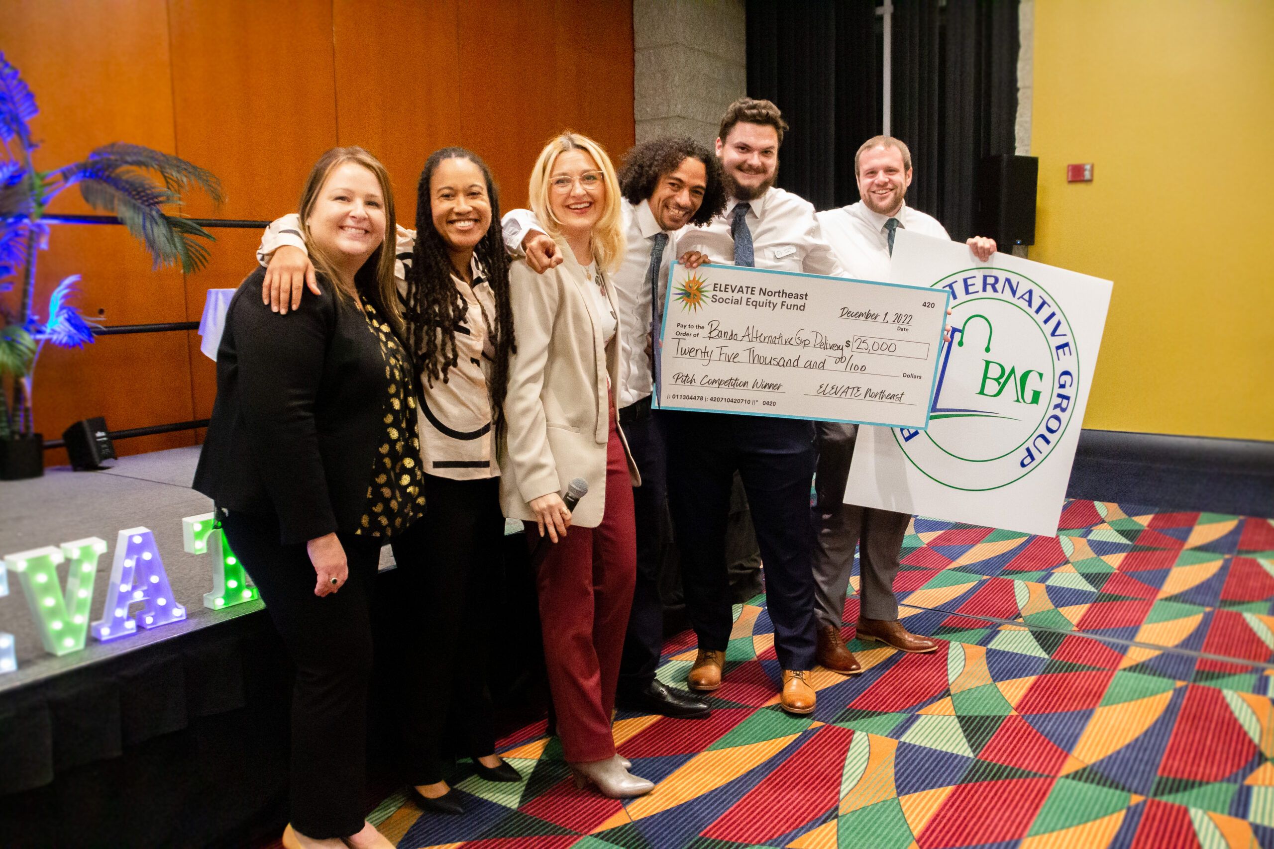 ELEVATE Northeast Social Equity Pitch Competition Winners Bando