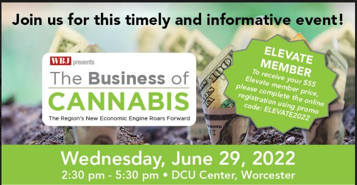 ELEVATE Northeast Worcester Business Journal cannabis event